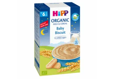 Ekologiška pieniška košė su avižomis ir obuoliais (nuo 6 mėn.) HIPP, 250 g