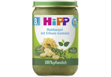 Ekologiška tyrelė "Makaronai su žirnių troškiniu" nuo 8 mėn.