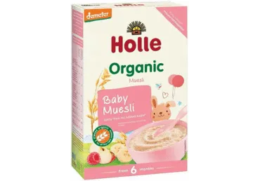 Ekologiška vaikiška dribsnių košė HOLLE (nuo 6 mėn.), 250 g
