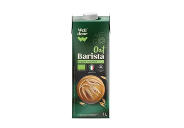 Ekologiškas avižų gėrimas BARISTA WELL DONE, 1 l