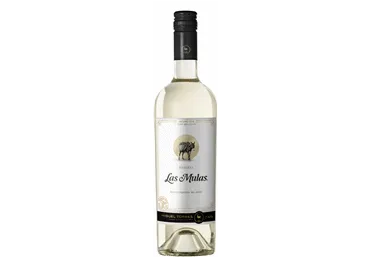 Ekologiškas baltasis sausas vynas LAS MULAS SAUVIGNON BLANC, 750 ml