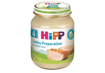 Ekologiškas kalakutienos ruošinys HIPP, nuo 4 mėn., 125 g