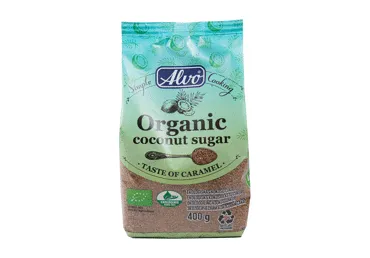 Ekoloģisks kokosriekstu cukurs ALVO 400g