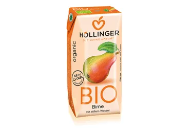 Ekologiškas kriaušių nektaras HOLLINGER BIO (60%), 200 ml