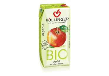 Ekologiškas obuolių nektaras HOLLINGER BIO (60%), 200 ml