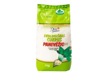 Ekologiškas PANEVĖŽIO cukrus PLIUS, 1 kg