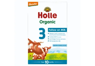 Ekologiškas pieno mišinys kūdikiams HOLLE 3 (nuo 12 mėn.), 600 g