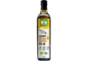 Ekologiškas rapsų aliejus BIONATURALIS, 750 ml