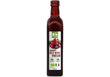 Ekologiškas raudonojo vyno actas BIONATURALIS (6%), 500 ml