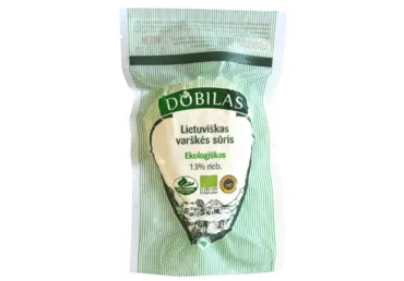 Ekologiškas varškės sūris DOBILAS, 13 % rieb., 1 kg