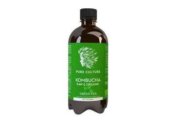Ekologiškas žaliosios arbatos gėrimas KOMBUCHA GREEN TEA, 400 ml