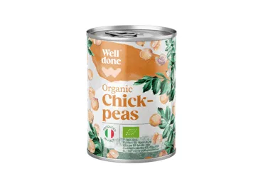 Ekoloģiskie aunazirņi WELL DONE 425g