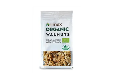 Ekologiški graikiniai riešutai ARIMEX, 150 g
