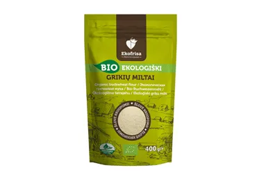 Ekologiški grikių miltai EKOFRISA, 400 g