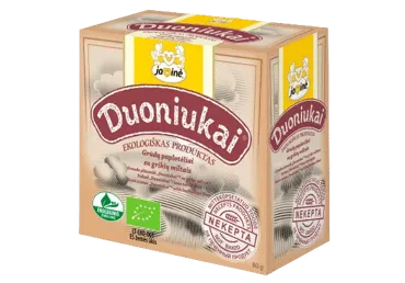 Ekologiški grūdų paplotėliai su grikiu miltais DUONIUKAI, 80 g