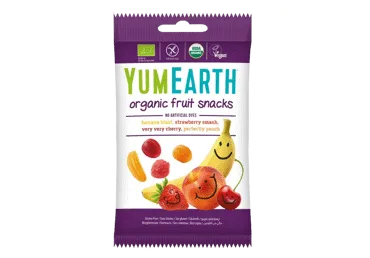 Ekologiški guminukai YUMEARTH, įvairių vaisių skonio, 50 g