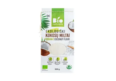 Kokosriekstu milti BIONATURALIS bez glutēna 500g