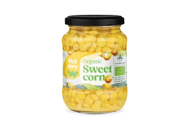 BIO konservēta saldā kukurūza WELL DONE 330g