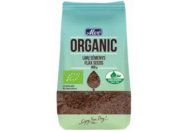 Ekologiški linų sėmenys ALVO, 400 g