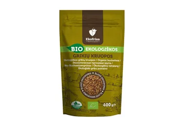 Ekologiškos grikių kruopos EKOFRISA, 400 g