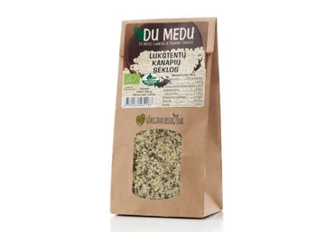Ekologiškos lukštentų kanapių sėklos, 150 g