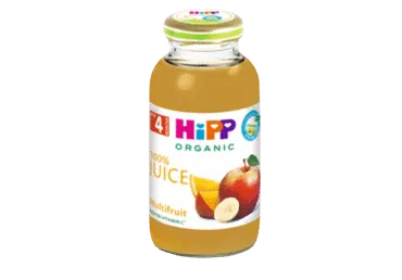 Ekologiškos multivitaminų sultys HIPP (nuo 4 mėn.), 200 ml