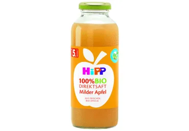 Ekologiškos obuolių sultys HIPP (nuo 5 mėn.), 330 ml