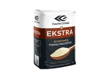 EKSTRA manų kruopos, 0.5 kg