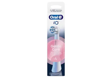 Elektrinio dantų šepetėlio galvutės ORAL-B iO Gentle Care, Black, 4 vnt.