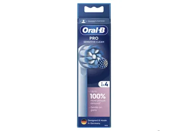 Elektrinio dantų šepetėlio galvutės ORAL-B SENSITIVE CLEAN PRO, 4 vnt.
