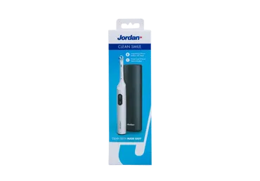 Elektrinis dantų šepetėlis JORDAN CLEAN SMILE su dėklu, 1 vnt.