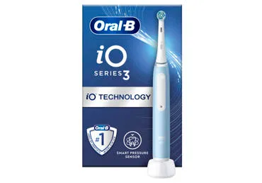 Elektrinis dantų šepetėlis ORAL-B iO3, Ice Blue, 1 vnt.