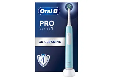 Elektrinis dantų šepetėlis ORAL-B Pro 1, Caribbean Blue, 1 vnt.