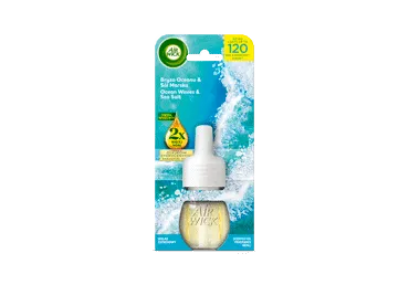 Elektrinis kištukinis oro gaiviklis „Air Wick“, vandenyno brizo ir jūros druskų kvapo, 19 ml