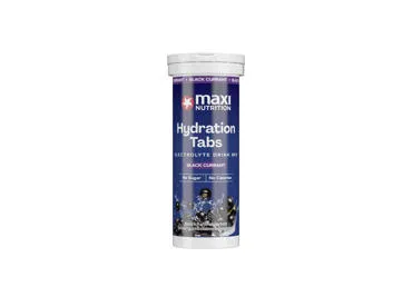 Elektrolitų tabletės MAXI NUTRITION, juodųjų serbentų skonio, 40 g