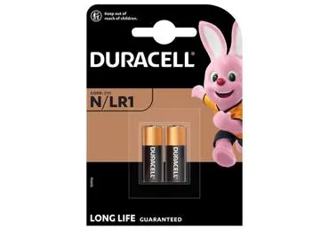 Elementai DURACELL LR1, 1,5V, 2 vnt.