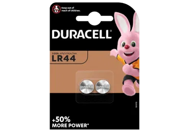Elementai DURACELL LR44, 1,5 V, 2 vnt., 2 vnt.