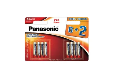Baterijas Panasonic Pro Power LR03PPG/8B