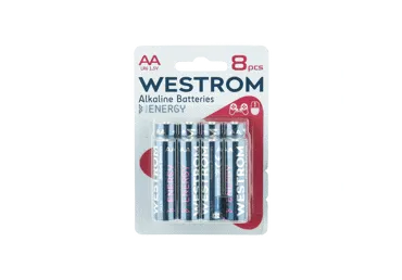 Elementai WESTROM AA, LR6, 1.5V, 8 vnt.