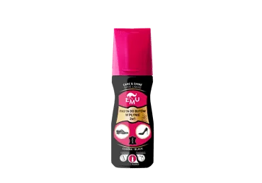 EMU EMU Liquid Shoe Polish 2in1 - BLACK 75 ml /Kremas avalynei 75ml