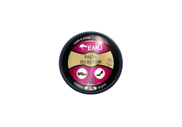 EMU EMU Shoe Polish - BLACK 50 ml /Poliruoklis avalynei 50ml