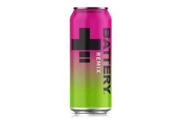 Energinis gėrimas BATTERY STRAWBERRY&LIME, 500 ml