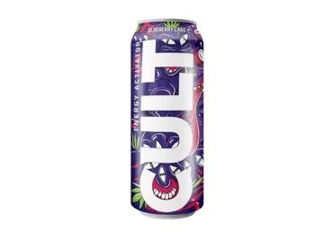 Energinis gėrimas CULT BLUEBERRY CAKE, 0,5 l