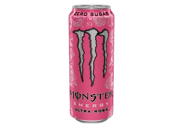 Gazuotas energinis gėrimas su saldikliais MONSTER ULTRA ROSA, 500 ml
