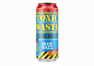 Energinis gėrimas TOXIC WASTE Sour Blue Razz, 500 ml