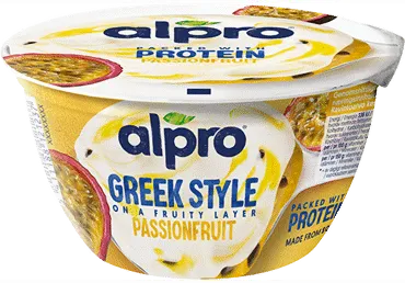 Fermentuotas sojų produktas ALPRO, pasiflorų skonio, 150 g