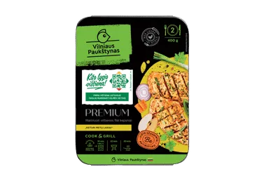 Filė kepsniai KETURIŲ METŲ LAIKŲ marinate PREMIUM, 400 g