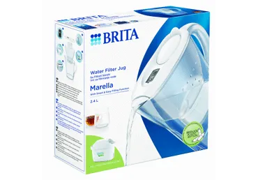 Filtravimo ąsotis BRITA MARELLA, baltas, 2,4 l, 1 vnt.