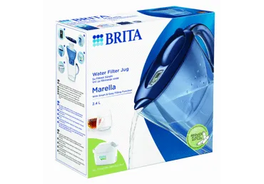 Filtravimo ąsotis BRITA MARELLA, mėlynas, 2,4 l, 1 vnt.