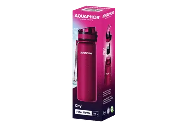 Filtruojanti gertuvė AQUAPHOR City, 0,5 l, 1 vnt